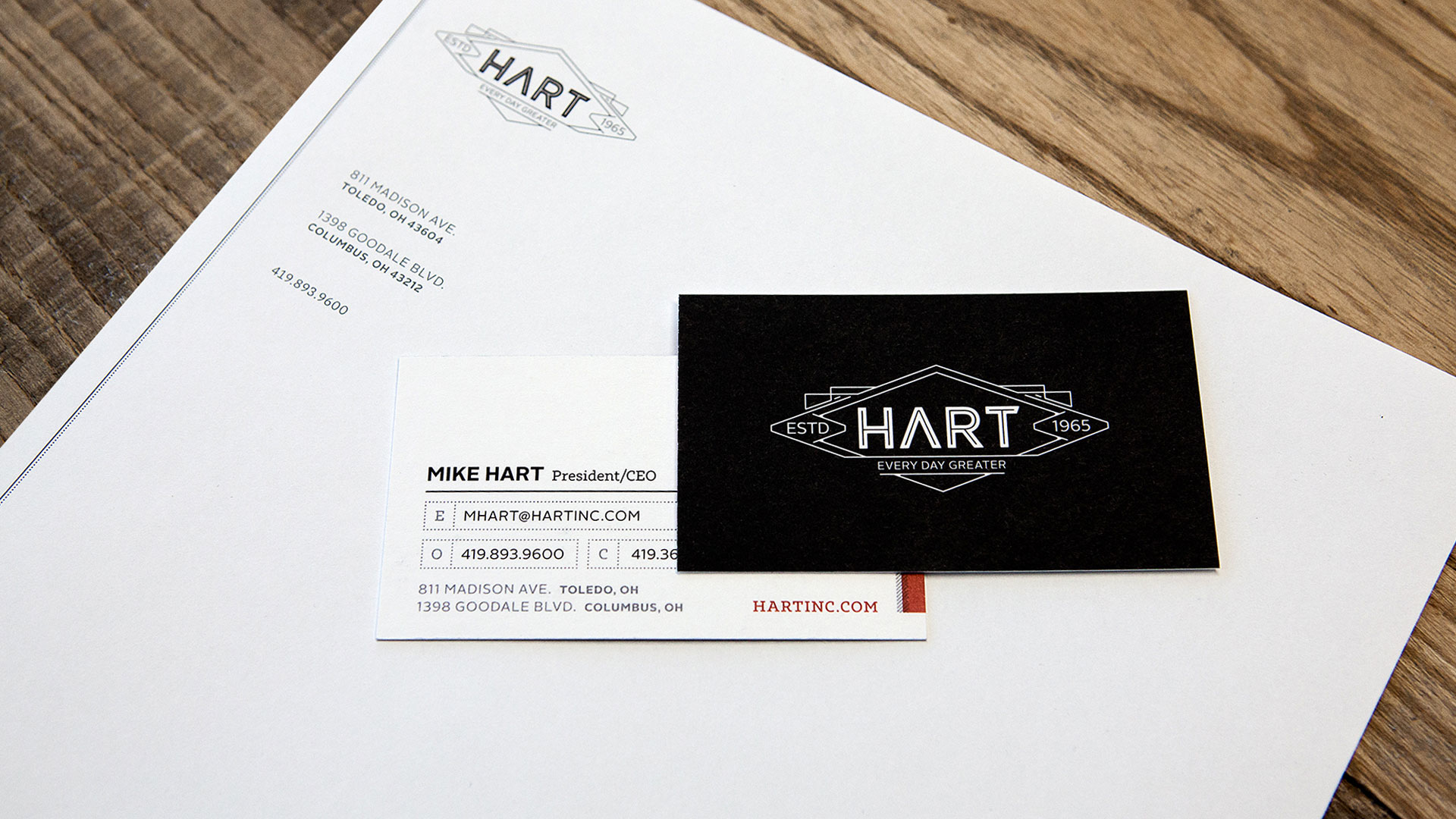 New Hart Branded Materials