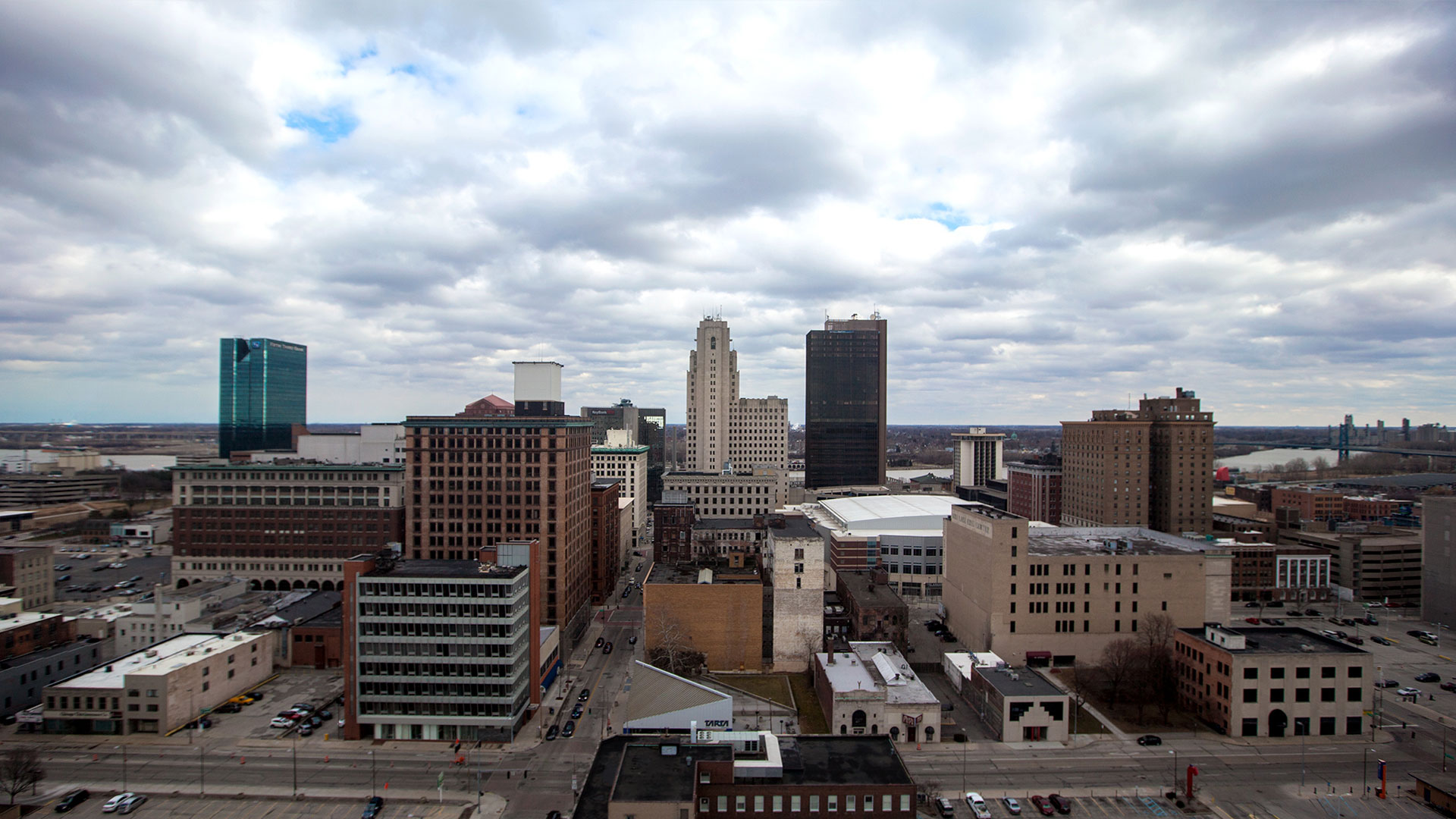 Office View of Toledo Skyline